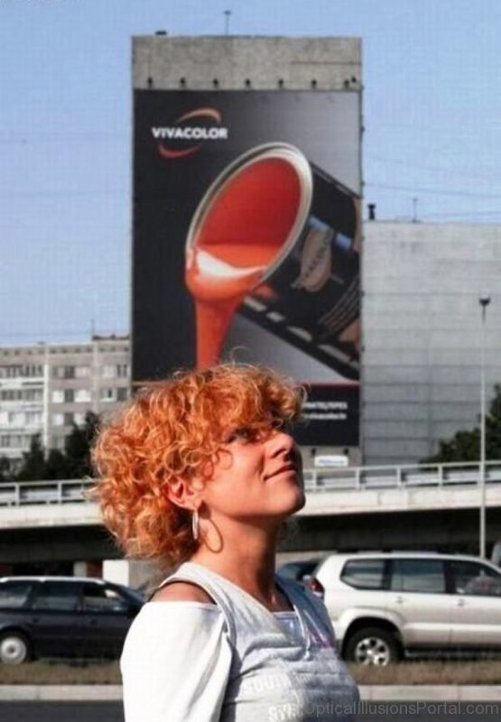 Vivacolor Billboard Forced Perspective