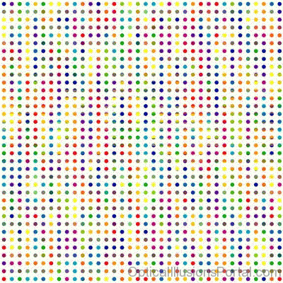Walking Colored Dots