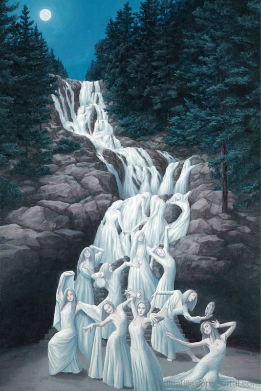 Waterfall Or Dancing Girls