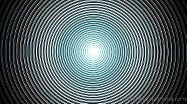 Abstract Circle Illusion