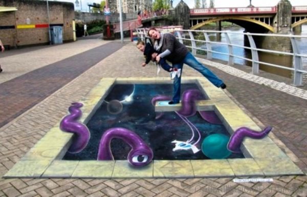 Anamorphic Work by Andy O’Rourke