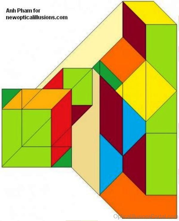 Impossible Geometric Shape Illusion