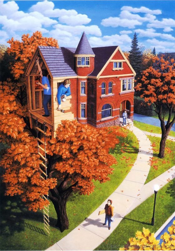 Magic Realism Paintings By Rob Gonsalves