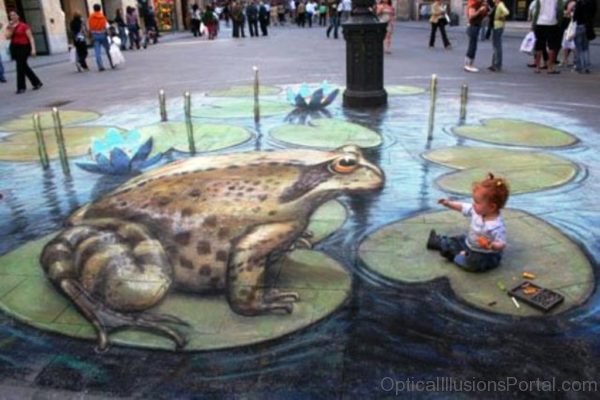 Street Art Illusion