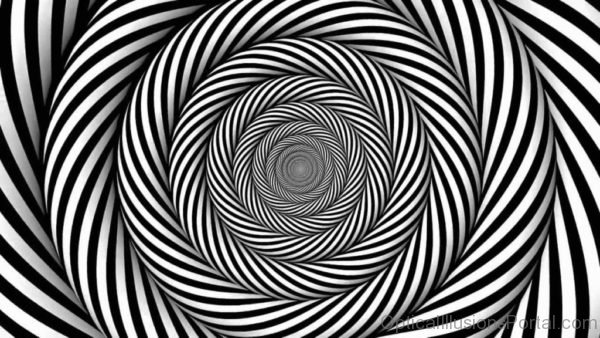 Trippy Optical Illusion Eye Trick