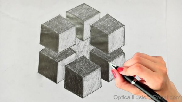 3d Optical Illusion