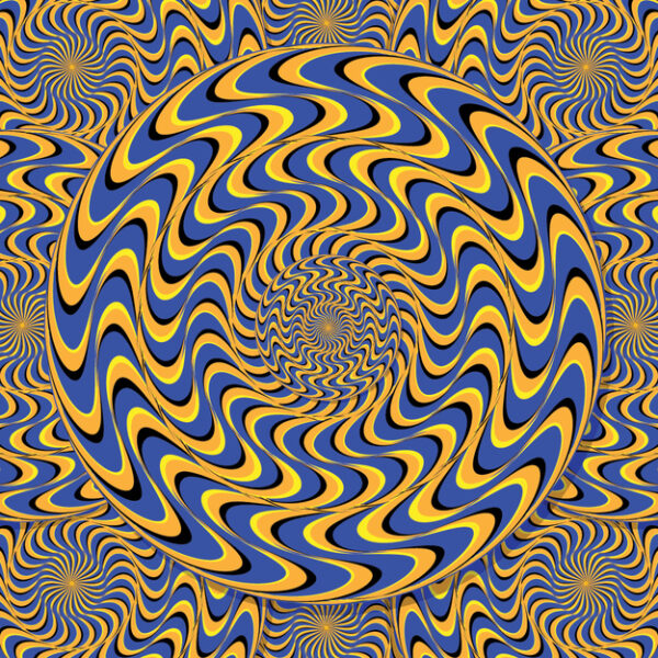 Circular Optical Illusion Photo