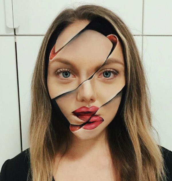 Optical illusion makeup tricks 2