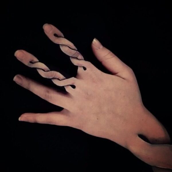 Hand Optical Illusions Images 4